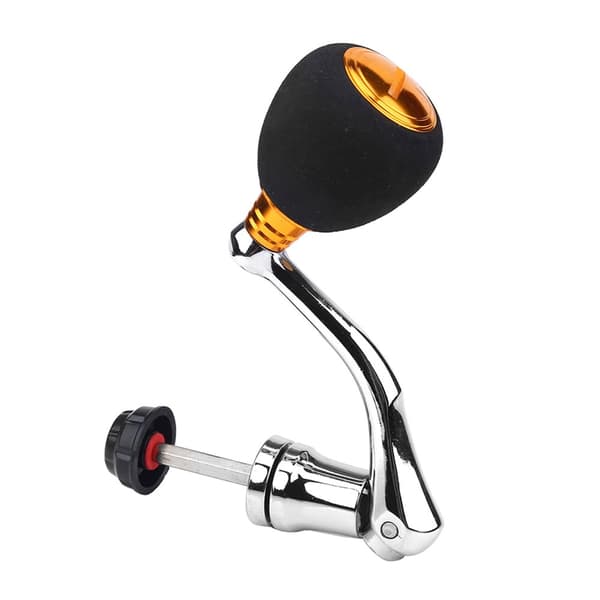 Metal Power Handle for Reel Replacement (Gold, Large) - Fits 4000, 5000, and 6000 Models