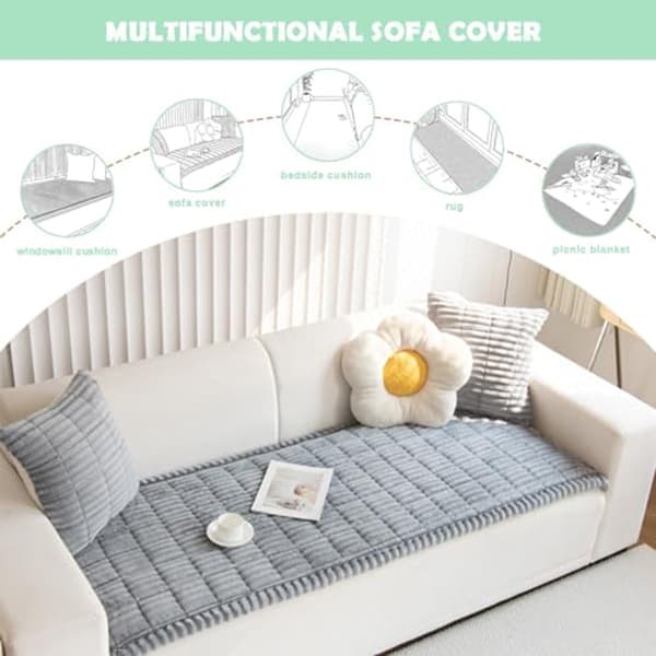 Washable, Non-Slip Sofa Cover for Pets, Suitable for Dogs - Sofa Protector and Dog Mat.