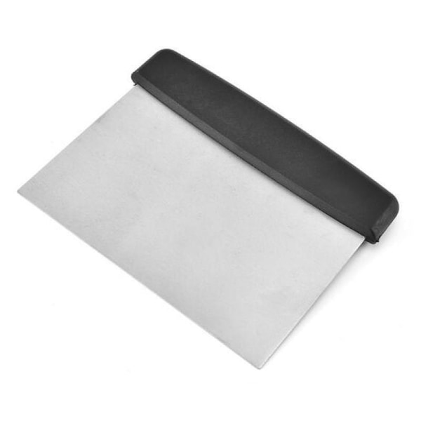 ASSHEUER & POTT 4004133007352 dough scraper/scraper approx. 16 x 11.5 cm stainless steel, PP ergonomic handle