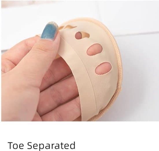 Toe-less Padded Socks - 3-pack for Women