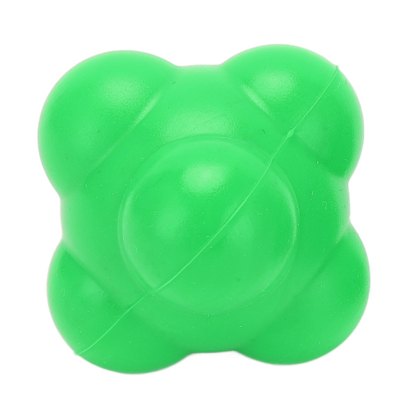 2 st Gummi Reaktionsstudsbollar Oregelbunden Form Reaktionsbollar för Koordination Smidighet Hastighetsträning