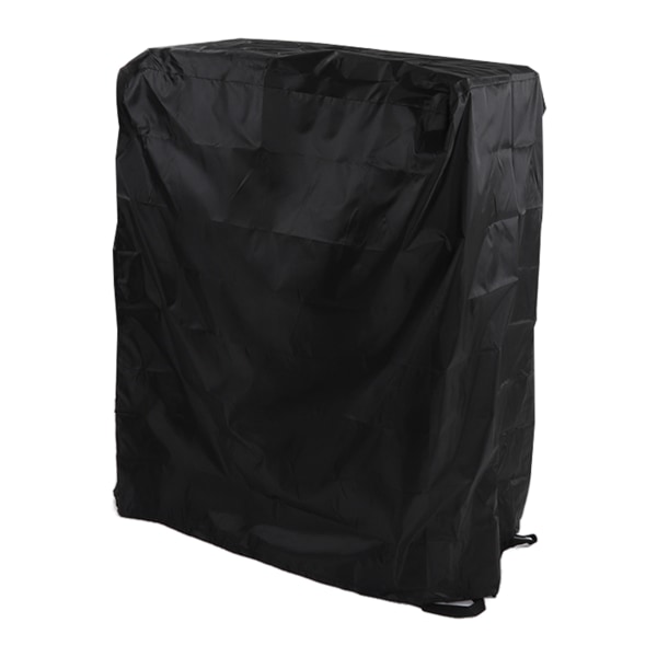 Patiostolsskydd UV-skydd 210D Vattentät Stapelbar Design Svart Slitstarkt Utomhus Stolskydd