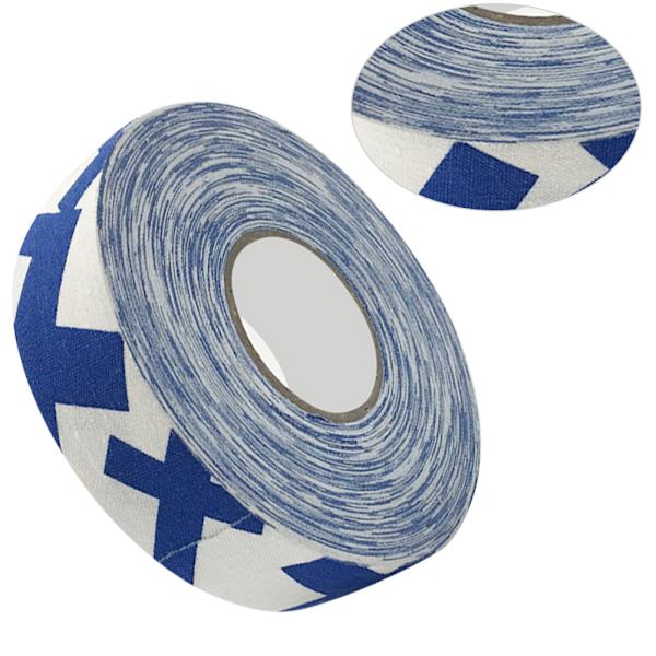 2,5 cm x 25 m Hockey-suojateippi Urheilu Badminton-keppipehmusteet Hockeymailan teipit Sininen Plus-merkki