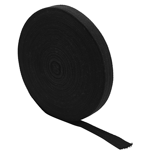 Bomulds Træbånd Tape Bandage Bindende Bælte Podning Bonsai Haveværktøj (2cm, Sort)