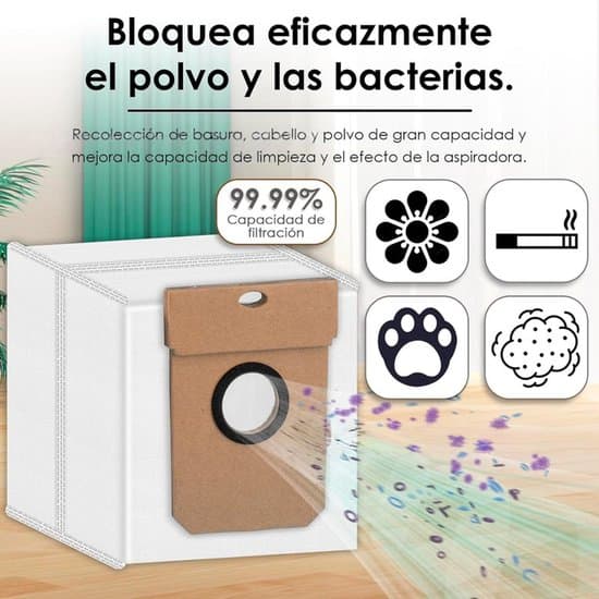 Pölypussit Cecotec/Conga 11090/Alpha3pro JH68U1 robotti-imurille | Pölypussit | Pölynimurin lisävarusteet (12 kpl)