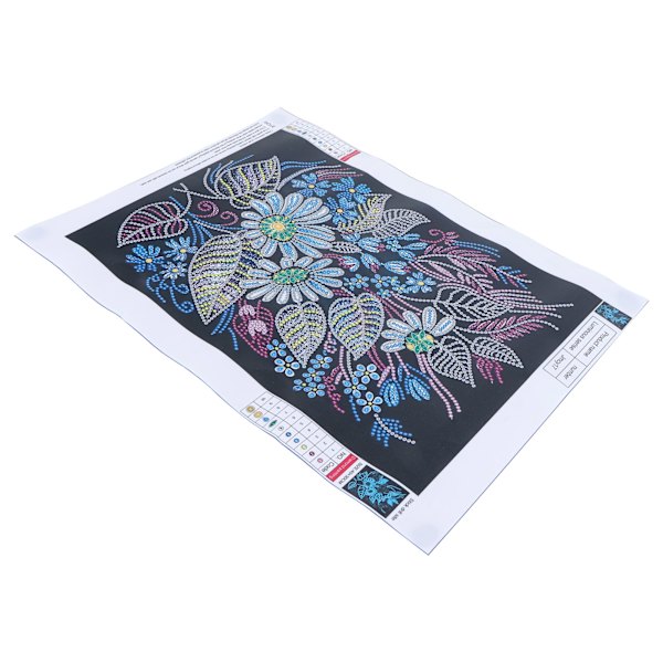 Luminous Diamond Painting Kit DIY Blommönster Hantverk Sovrum Korridor Dekoration