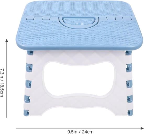 1-piece foldable plastic stool, children's stool, garden stool, portable