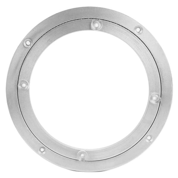 8 tommer roterende udstillingsbase i aluminiumslegering, rundt udstillingsstativ