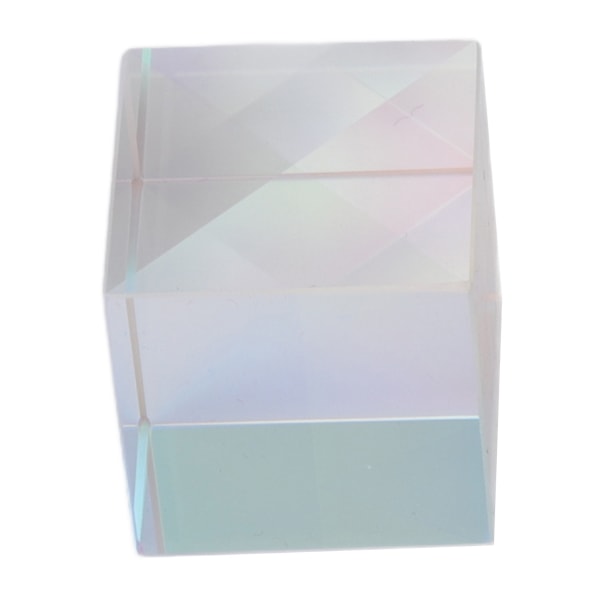 Prism Cube Optiskt glas RGB Dispersion Color Cube Sun Catcher X Cube Prism Födelsedagspresent 15x15x15mm/0.6x0.6x0.6in