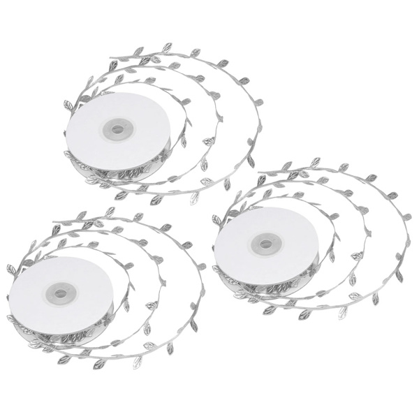 3 rullar konstgjorda blad vin DIY förskola hantverk bröllopsdekoration tillbehör