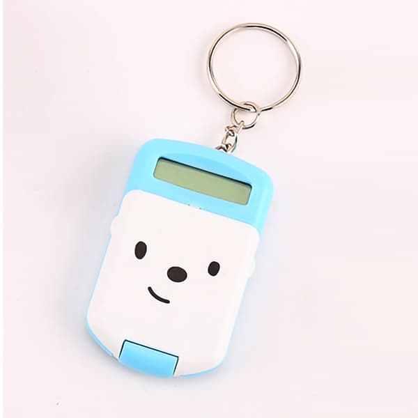 Blue Cute Mini Calculator for Students Kids, Portable & Safe Math Tool