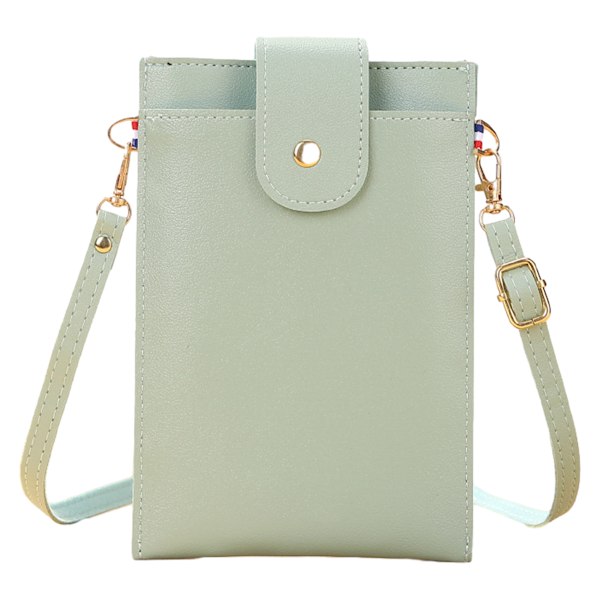 PU Læder Lille Mobiltelefon Crossbody Taske Punge til Kvinder Cross Body