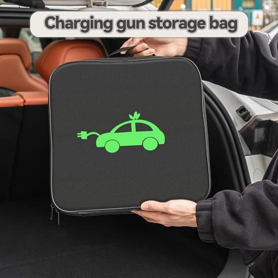 EV Charging Cable Organizer Bag, Waterproof, Oxford Cloth