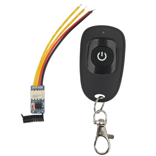 Mini Remote Control Switch with Delay, 433.92MHz, DC3.5V-12V