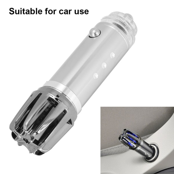 Bärbar effektiv luftrenare USB negativ jonluftrenare Luktborttagning för hemmabruk i bil