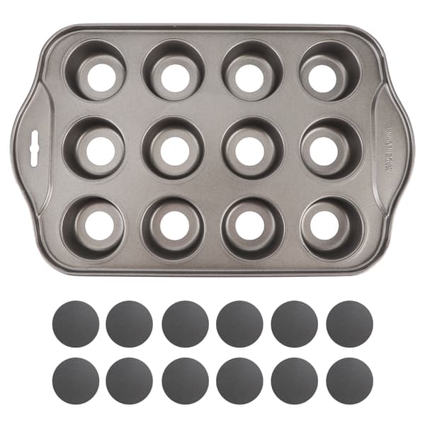 Mini Round Carbon Steel Cake Pan, Non-stick, DIY Baking Mold, Kitchen Utensil