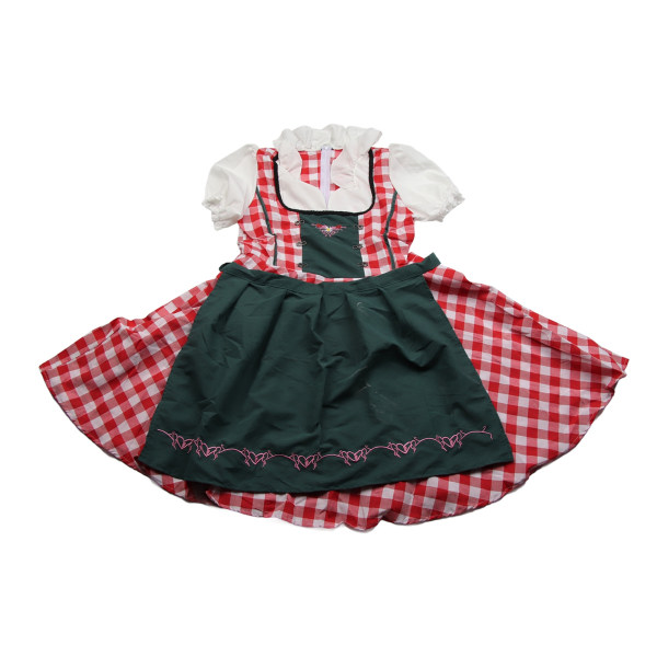 National Style Beer Festival Wench -asu Oktoberfest Dirndl -mekko esiliinalla Palvelijan Yhtenäinen Puku