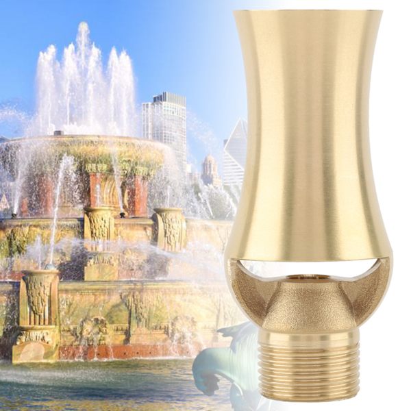 Messinki-jäätorni Cascade Cedar -vesisuihkupään suihkusuutin lampi sprinkleri (1/2''3/4''）