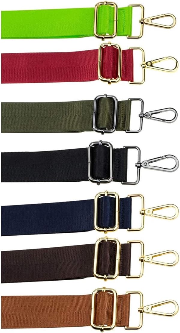 Adjustable and Replaceable Shoulder Strap, Length Adjustable from 73-145 cm, Width 3.8 cm, Suitable for Tote Bags, DIY Bags, Canvas Bags, etc., Blue.