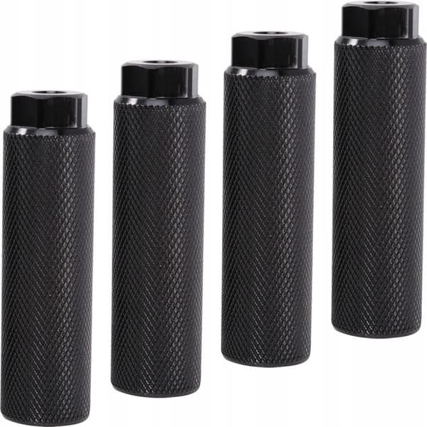 A set of 4 compact, non-slip aluminum alloy bicycle pedals