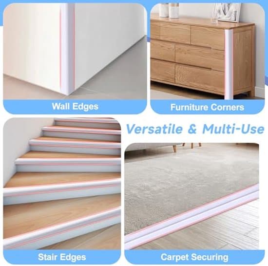 Self-adhesive edge protection - a safe choice - 4 x 300 cm