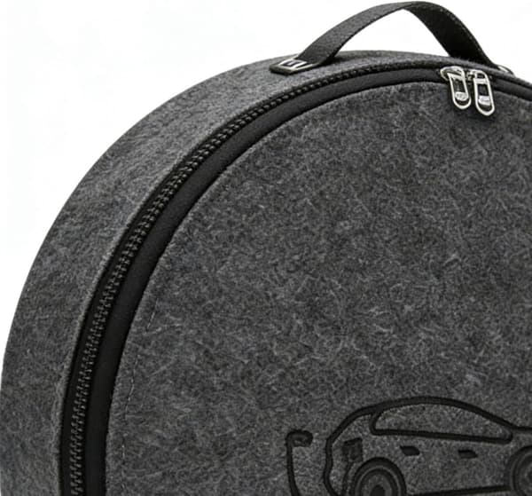 Felt Storage Bag for EV Charging Cable for Outdoor Use