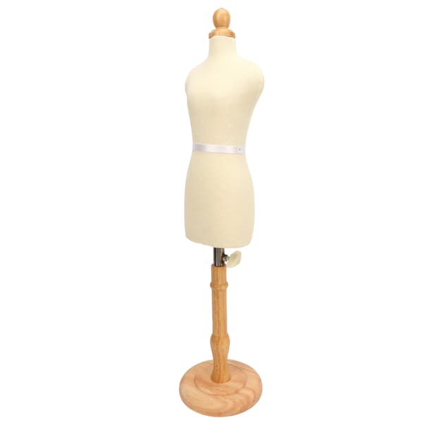 Adjustable Female Mannequin for Tailoring, Sewing Mannequin, Professional Display Mannequin, Standard Size, Black, One Unit