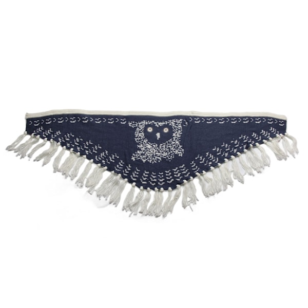 Vintage-tyylinen pöllöhuivi Neulotuhuivi Talvipöllöhuivi Shawl-huivi Klassinen huivi