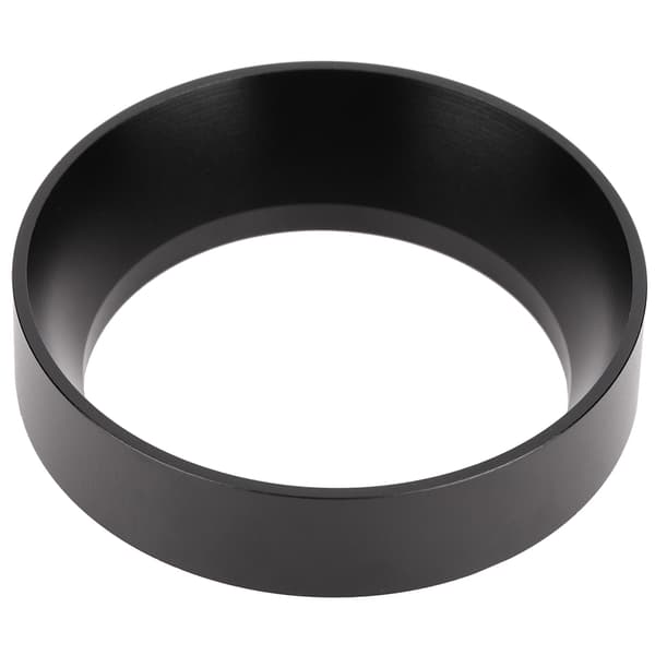 Coffee Powder Dosing Ring Funnel with Magnetic Replacement Coffee Maker Accessory Black 53mm with Magnetic