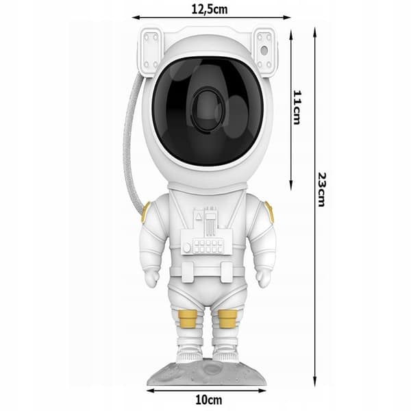 Galaxy Lamp Astronaut - Star Projector with LED and Remote Control