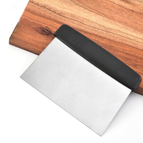 ASSHEUER & POTT 4004133007352 degskrapa/skrapa ca 16 x 11,5 cm rostfritt stål, PP ergonomiskt handtag