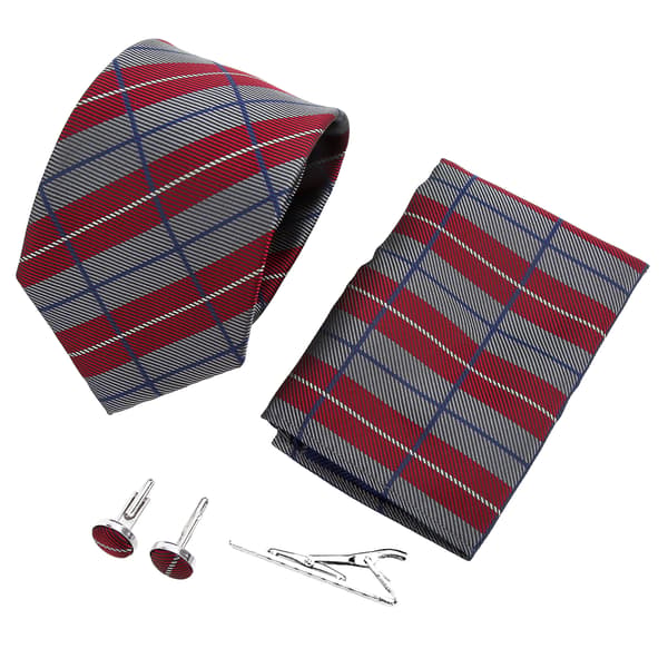 Classic Patterned Tie Set for Men for Business, Valentine's Day, Thanksgiving