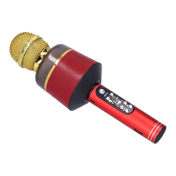 Bluetooth trådlös mikrofon Handhållen USB laddning Mini Recording Mic för Home KTV
