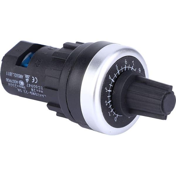 LA42DWQ Högprecision Variabel Hastighet Justerbar Enkelcirkel Potentiometer 22mm 5K