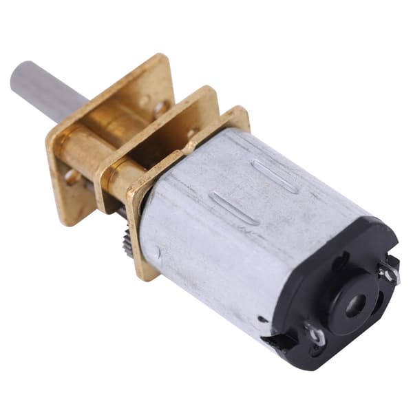 N20 Micro DC Geared Motor 3V-12V 50-2000RPM Metal Reduction Gearbox