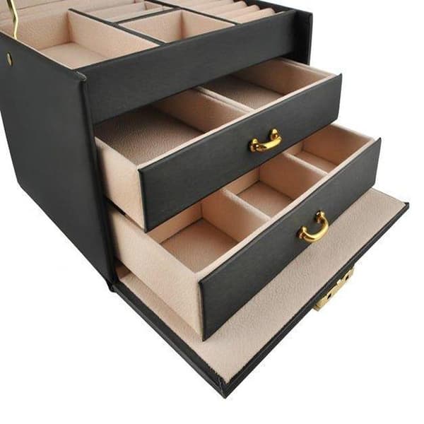 Jewelry Box with Mirror - Jewelry Storage Box