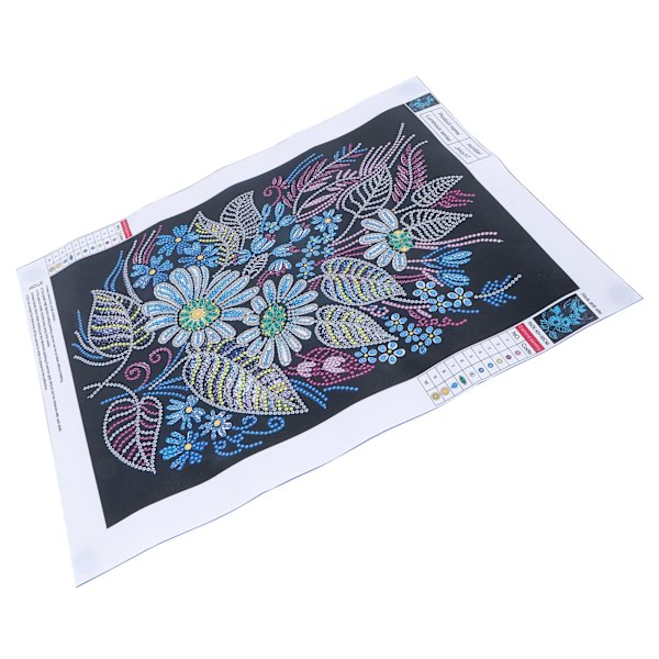 Luminous Diamond Painting Kit DIY Blommönster Hantverk Sovrum Korridor Dekoration