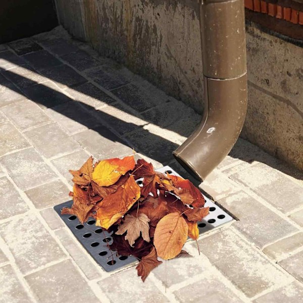 Teräksinen viemäriristikko 15 x 15 cm - 2 kpl pakkaus Ruostumattomat pyöreät viemäriristikot Ulko- ja sisätiloihin - Kestävä verkkomainen viemäriristikko sopii suihkujen viemäriristikoiksi