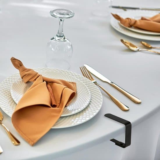 Borddukklemmer, 10-pakning, Rustfritt stål, 5*4 cm, Svart