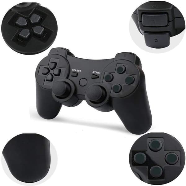 2-pak - Trådløs controller - Gamepad kompatibel med PS3 - 2-pak 2-Pack