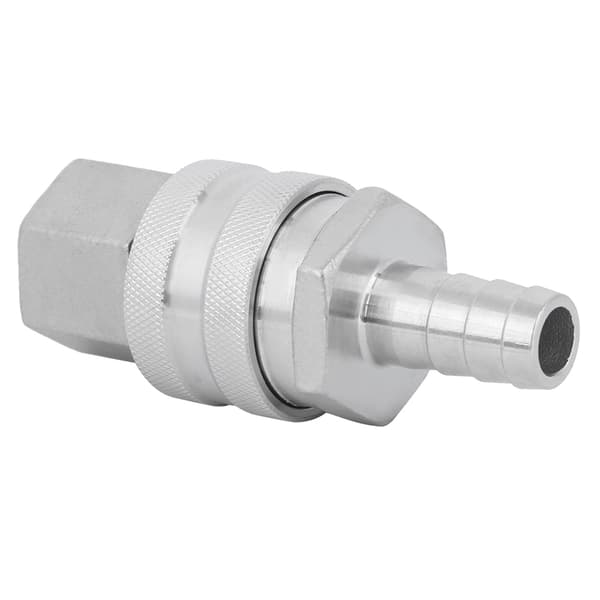 Quick Disconnect Equipment Connector Female Thread 1/2-Inch NPT1/2-Inch-Barb for Beer Pump