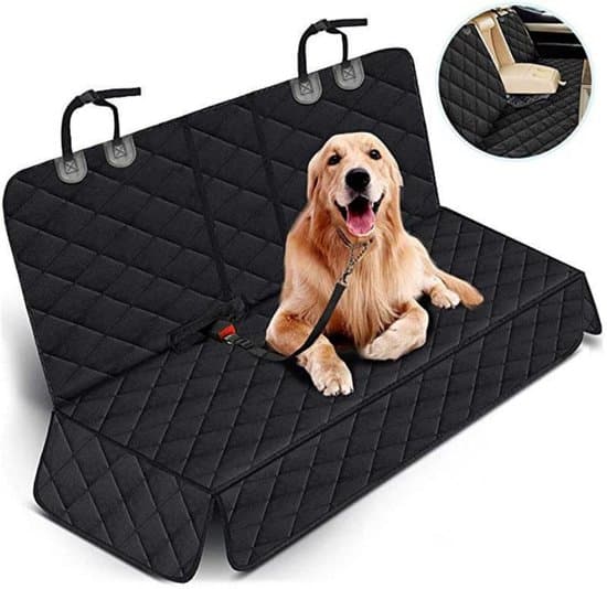 Durable Car Seat Covers - Pet Car Blankets - Protective Covers - Scratch-Resistant and Waterproof - Black