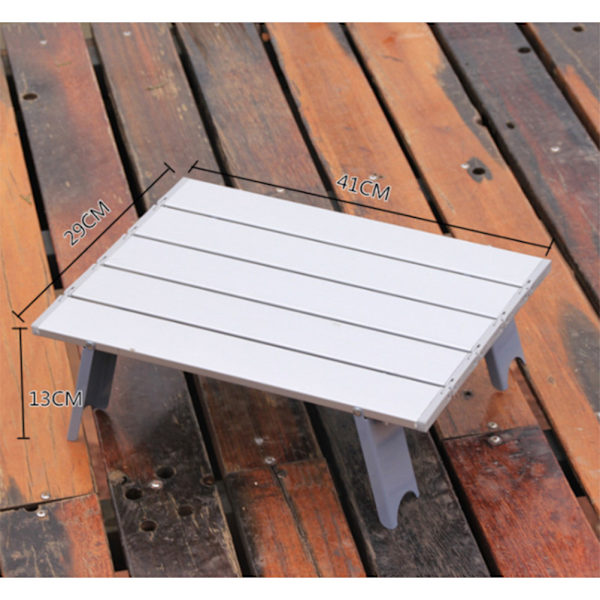 Udendørs Camping Foldbart Bord Ultralet Aluminium Legering Foldbart Bord til Indendørs Udendørs