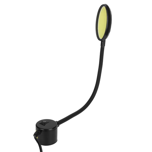 COB 8W Sewing Machine Light 48LED Gooseneck Lamp with Magnetic Base EU Plug AC/DC85‑265V