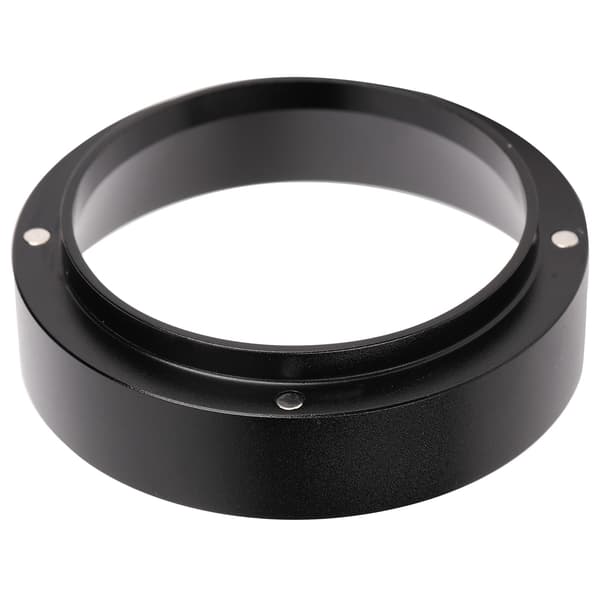 Coffee Powder Dosing Ring Funnel with Magnetic Replacement Coffee Maker Accessory Black 53mm with Magnetic