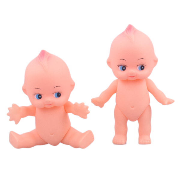Säker 16,5 cm silikon docka barn lek hus läkare leksak docka pojke flicka simulering baby pedagogisk leksak