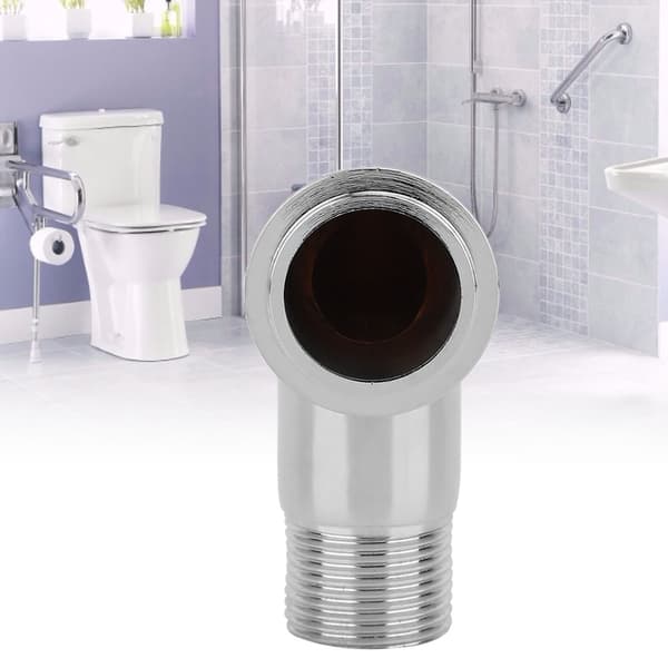 Durable Copper Flush Valve Fitting G3/8\" Household Toilet Decoration Accessory