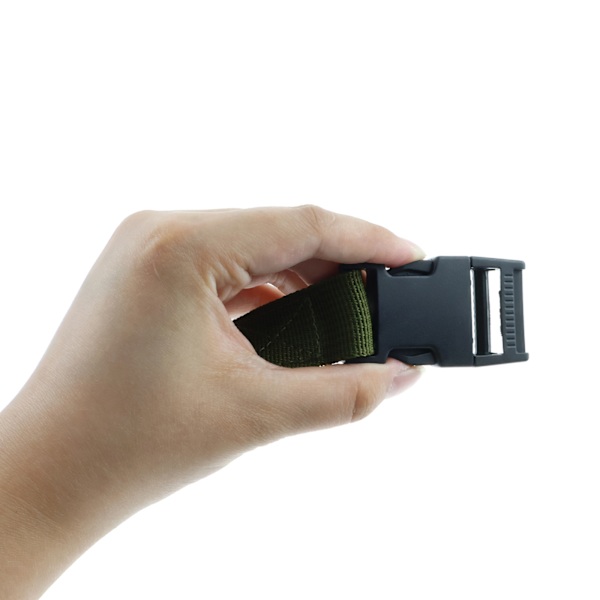 Bagageremme, 2 pakke Heavy Duty Utility Webbing Rem Justerbar til Rygsække, Camping, Vandreture, Sovepose Kompression, Kufferter med Hurtig