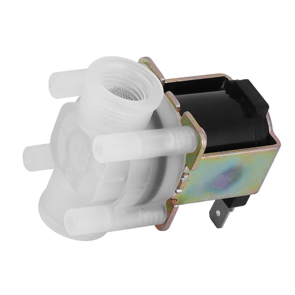G1/4\" NC Plastmagnetventil, 220V AC Normalt Lukket Vandindløb, 2-vejs