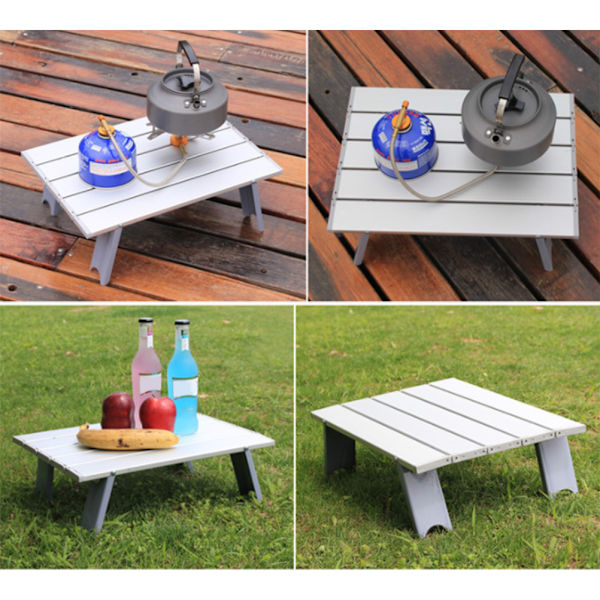 Udendørs Camping Foldbart Bord Ultralet Aluminium Legering Foldbart Bord til Indendørs Udendørs